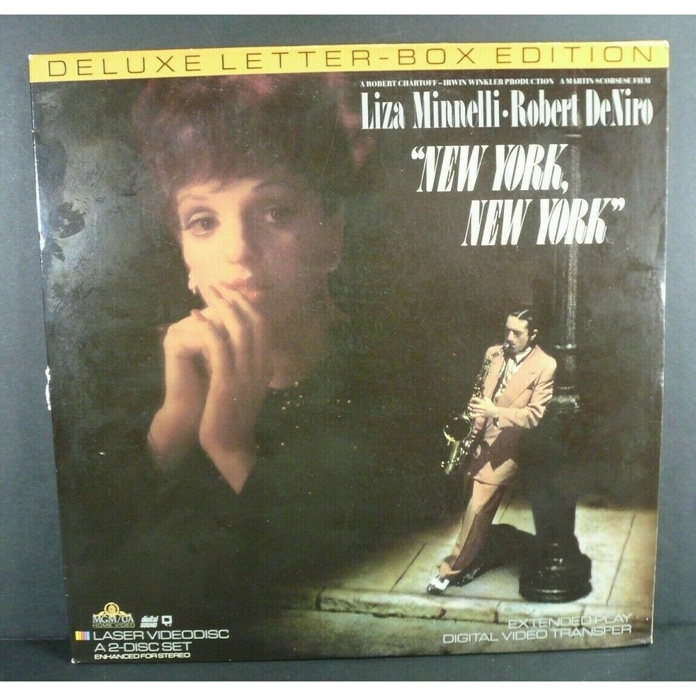 New York, New York - Liza Minnelli, Robert DeNiro 1977 - Laser Disc